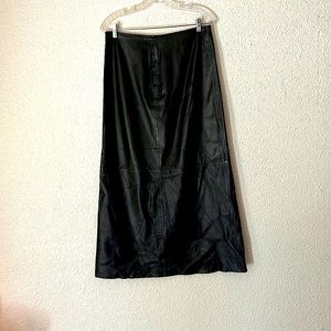 For Joseph - Soft Leather Skirt.